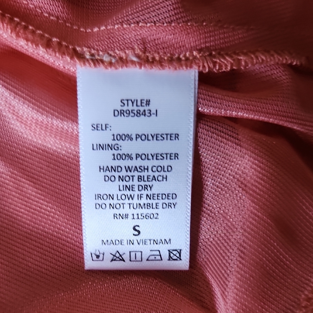 Lush Wrap Midi Dress-Size Small - Picture 7 of 10